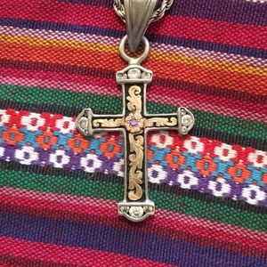 Stamped Bob Berg Cross